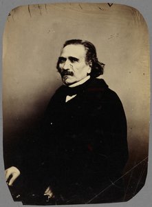 Bocage, dramatik od Nadar [Gaspard Félix Tournachon]