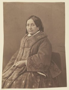 Paní Eugénie Niboyet od Nadar [Gaspard Félix Tournachon]