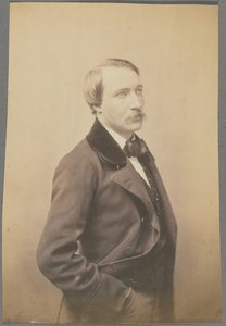 Villevieille, malíř od Nadar [Gaspard Félix Tournachon]