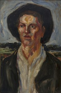 Bavarac-sa-sesirom-1900 od Nadežda Petrović