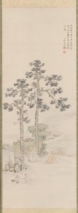 Vzorkování čaje pod stromy Wu, 1840. od Nakabayashi Chikuto