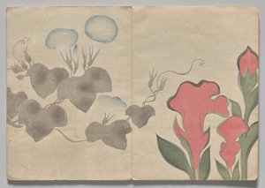 Scéna z The Kōrin Picture Book (svazek 1)