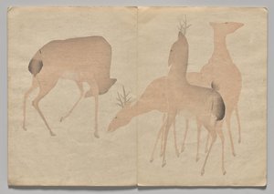 Scéna z The Kōrin Picture Book (svazek 1)