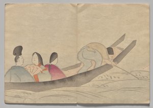 Scéna z Kōrin Picture Book (svazek 2)