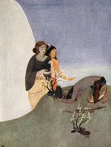 Kirat-Arjuna, 1913. od Nandalal Bose