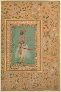 Portrét Maharaja Bhim Kanwar od Nanha