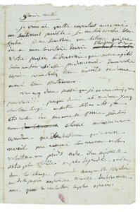 Dopis Josephine de Beauharnais