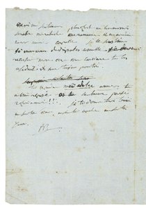 Dopis Josephine de Beauharnais