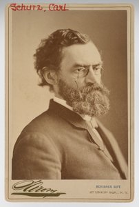 Carl Schurz od Napoleon Sarony