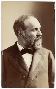 James Garfield od Napoleon Sarony