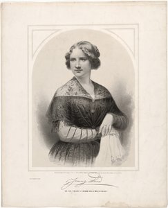 Jenny Lind od Napoleon Sarony