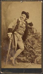 Maurice Barrymore od Napoleon Sarony