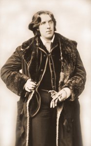 Oscar Wilde (1854 - 1900) kolem roku 1882 Napoleon Sarony (1821 - 1896). od Napoleon Sarony