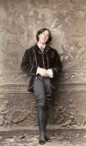 Oscar Wilde, počátek 80. let 19. století (foto)
