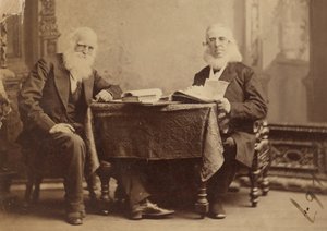 William Cullen Bryant a Peter Cooper od Napoleon Sarony