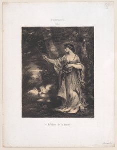 Kletby krásy, 1830-76., 1830-76. od Narcisse Virgile Diaz de la Peña