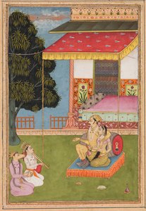 Shri Raga, z Ragamala (Garland of Melodies) od Nasiruddin