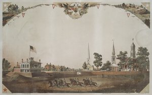 Pohled na veřejné náměstí, Atlanta, Georgia od Nathan B. Abbott