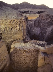 Výkop na neolitické archeologické lokalitě Jericho od Nathan Benn