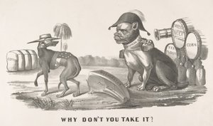 Proč si to nevezmeš, 1861-64., 1861-64. Tvůrci: Nathaniel Currier, James Merritt Ives, Currier a Ives. od Currier and Ives