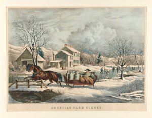 Americké farmářské scény./ č.4 od Nathaniel Currier