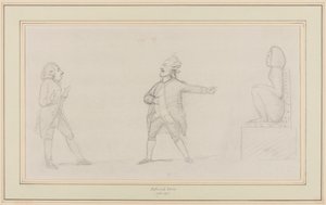 Antikvariát, kolem roku 1790 od Nathaniel Dance Holland