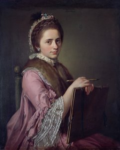 Angelica Kauffmannová od Nathaniel Dance Holland