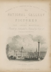 Národní galerie obrazů velkých mistrů od Nathaniel Whittock