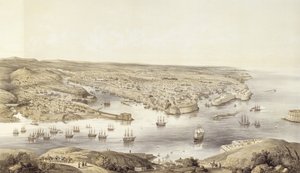 Sebastopol v celé své slávě, 1848, vyryto Day und Son, vydáno 1857