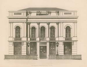 Přední prodejna Hancock and Dixon, Pall Mall East, Londýn