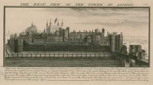 Západní pohled na Tower of London