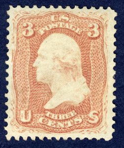 3c Washington svobodný, 1861. od National Bank Note Company