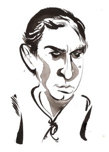 Busby Berkeley, 2025 (inkoust) od Neale Osborne