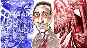 Francis Poulenc - francouzský skladatel od Neale Osborne