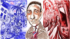 Francis Poulenc - francouzský skladatel od Neale Osborne