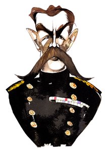 Irský narozený, britský polní maršál, první Earl Kitchener od Neale Osborne