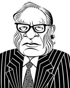 Isaac Asimov, 2019 (digitální) od Neale Osborne