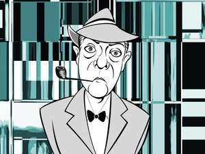 Jacques Tati (digitální) od Neale Osborne