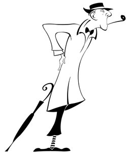 Jacques Tati (digitální) od Neale Osborne