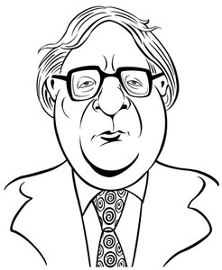 Ray Bradbury, 2019 (digitální) od Neale Osborne