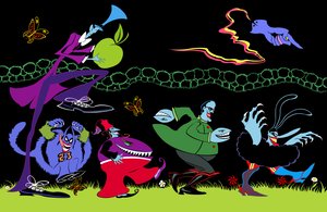 The Blue Meanies, 2023 (digitální) od Neale Osborne