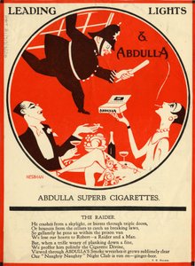 Cigarety Abdulla, 20. léta 20. století od Nerman