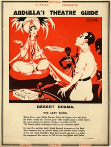 Cigarety Abdulla, 1928 od Nerman