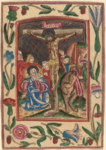 Ukřižování od Netherlandish 15th Century