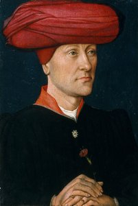 Portrét muže v Chaperon. od Netherlandish Painter