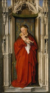 Panna a dítě ve výklenku, ca. 1500. od Netherlandish Painter