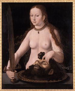 Judith s hlavou Holofernes, 1530 od Netherlandish School