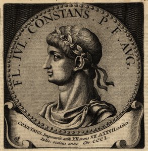 Portrét římského císaře Konstanse I. od Netherlandish School