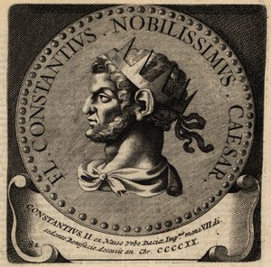 Portrét římského císaře Constantia II. od Netherlandish School