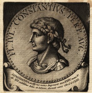 Portrét římského císaře Constantia II. od Netherlandish School